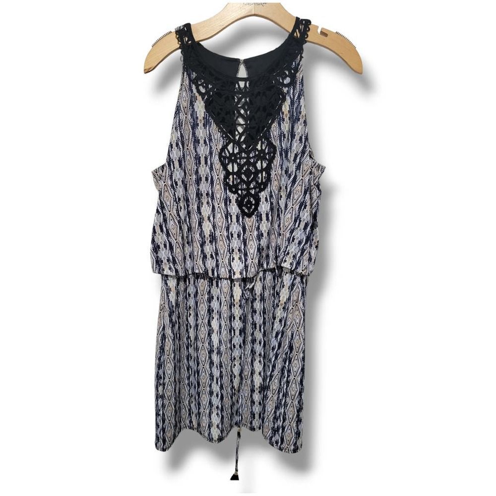 White House Black Market women's Sleeveless dress -large
